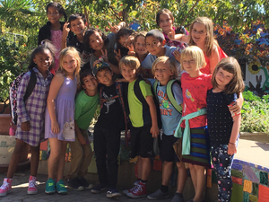 Siena's second grade class, Oakland Unified School District