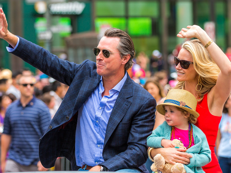 California Governor Gavin Newsom