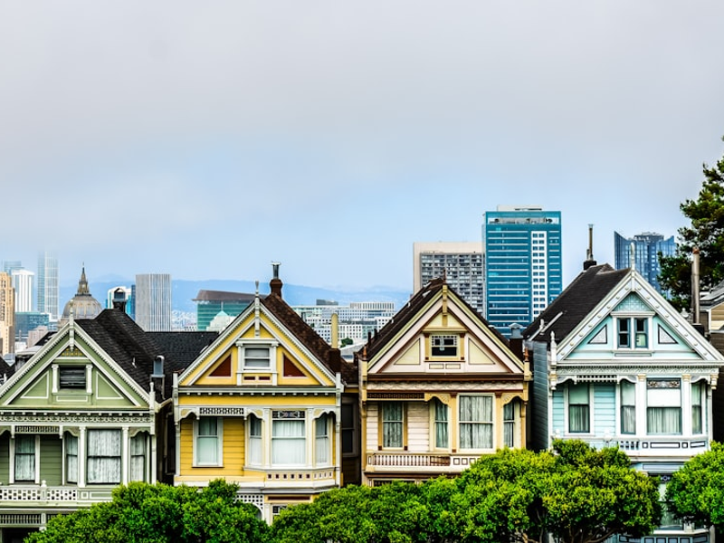 The Painted Ladies, San Francisco Taken whilst on holiday