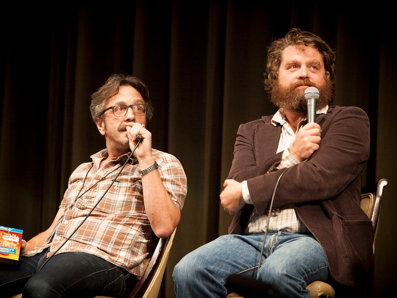 Marc Maron & Zach Galifianakis // Doug Loves Movies @ LA Pod Fest