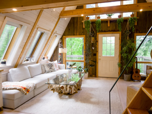 Living room interior design.