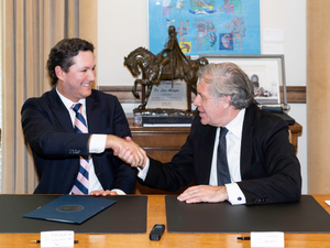 19Mar19 OAS and President of Peruvian Congress Sign Agreement to Promote Legislative Transparency