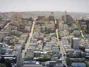 Lines of City Buildings
