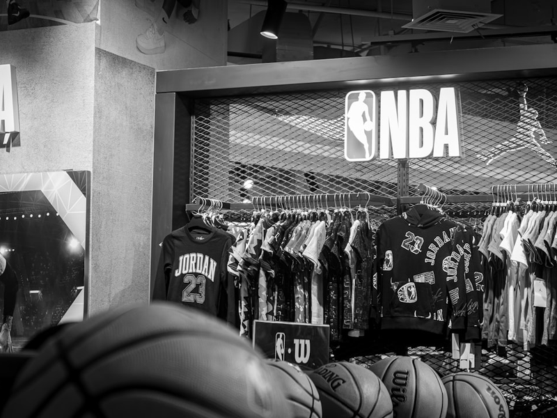 Sports store in Tunjungan Plaza Surabaya.