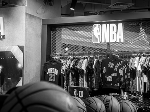 Sports store in Tunjungan Plaza Surabaya.