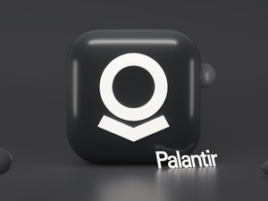 Palantir 3D logo. Feel free to contact me through email mariia.shalabaieva@gmail.com. Check out my previous collections “Top Cryptocurrencies”, "Elon Musk" and other 3D images!
