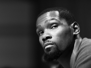 Kevin Durant of the Golden State Warriors
