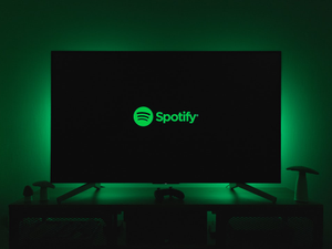 Listening to Spotify on a TV