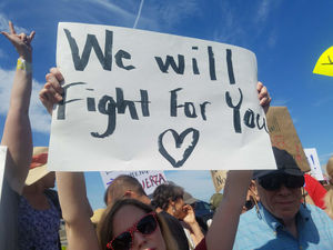 Father's Day Vigil at the ICE Detention Center