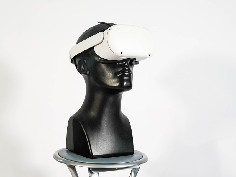 Product shoot of VR Headset