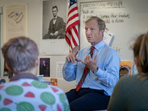 Tom Steyer Goes to School