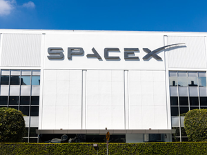 Headquarters of SpaceX in Hawthorne, California, in March 2024.