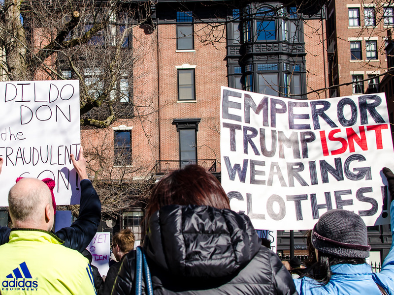 Rally at Boston Common for Independent Investigation of Russian Ties to Trump Administration