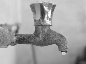 Save water drop