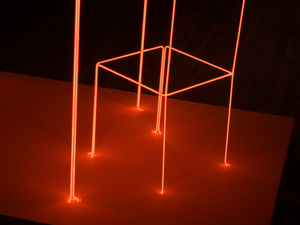 Neon sculpture by Joe Rees & San Francisco punk video