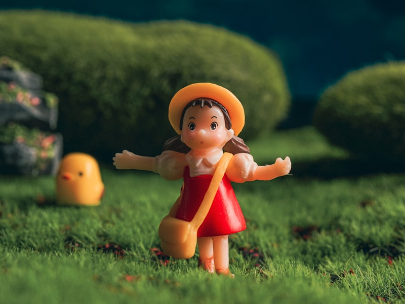 Mini Figure Kusakabe Mei from My Neighbor Totoro the Movie