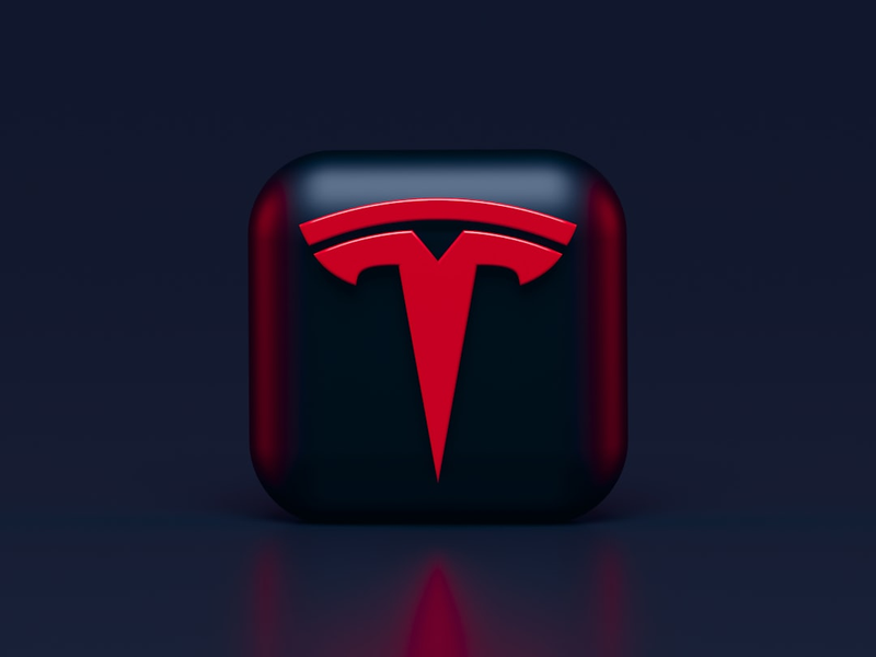 Tesla 3D Icon Concept in Dark Mode. It is for you, Elon and fans 🖤