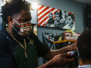 Barber Dre is a local barber to my hometown of Brantford Ontario, starting in his basement he has quickly become the number 1 spot to get your hair done