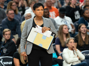 Indiana Fever head coach Pokey Chatman