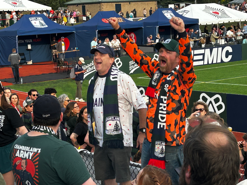 Jackson and Platner at Hearts of Pine