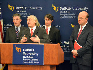 Press conference on campaign finance reform