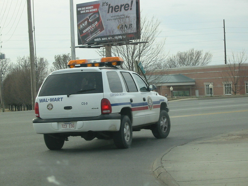 Wal★Mart Corporate Security SUV