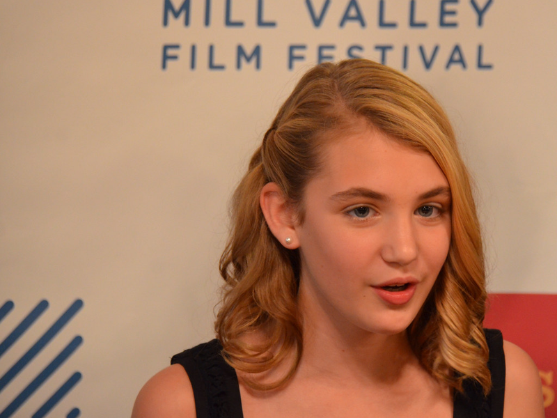 Sophie Nélisse of 'The Book Thief' at the Mill Valley Film Festival.
