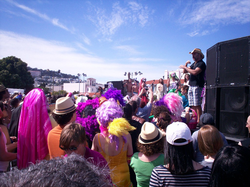 Hunky Jesus Contest, Dolores Park, San Francisco, Easter 2009