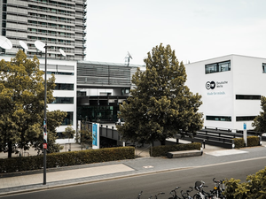 The main building of the german TV / radio station Deutsche Welle in Bonn.