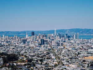 A panoramic view of san francisco.