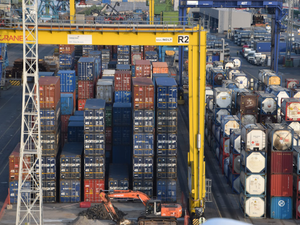 a large container filled with lots of different types of containers