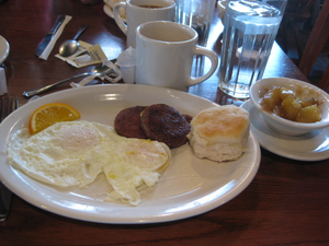 Cracker Barrel Breakfast