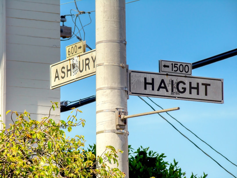 Haight Asbury Intersection