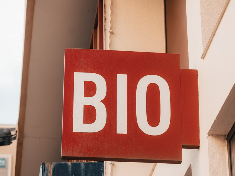 a close up of a sign on a building