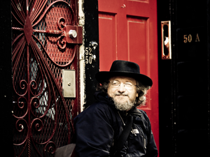 Mark Bittner in Bannam Place