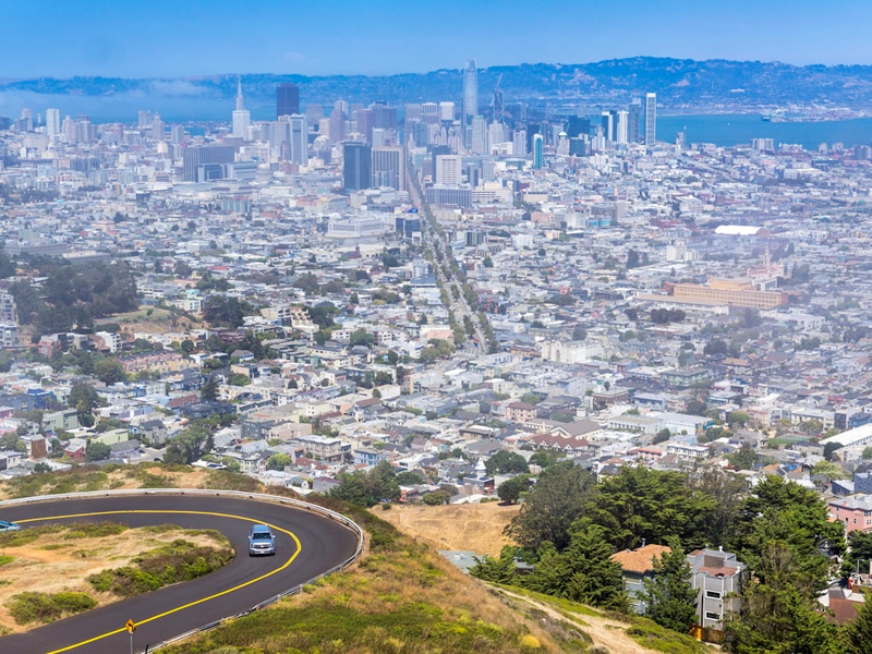 aerial view of city buildings during daytime