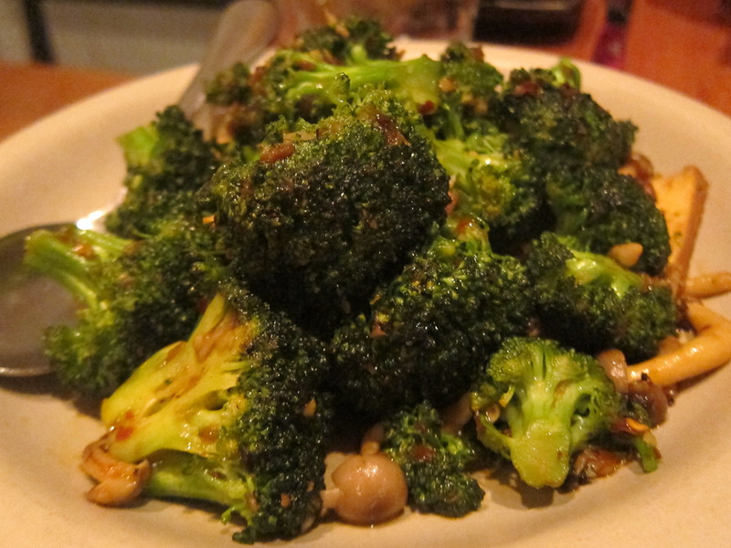 San Francisco - Embarcadero: The Slanted Door - Catalan Farm Spicy Broccoli
