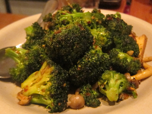 San Francisco - Embarcadero: The Slanted Door - Catalan Farm Spicy Broccoli