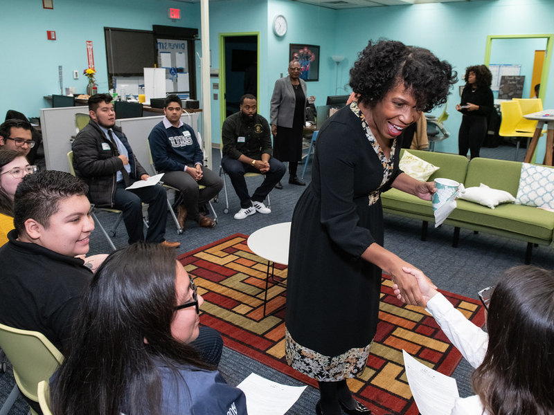 Lt. Gov. Stratton Visit