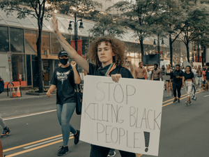 George Floyd protests in Uptown Charlotte, 5/30/2020 (IG: @clay.banks)