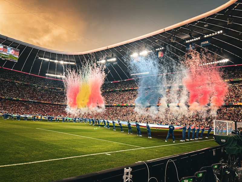 Knockout-Stage European Championship Germany 2024 between Spain and France