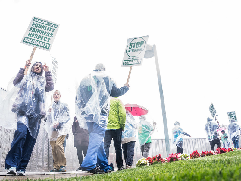 UC San Diego Labor Strike
