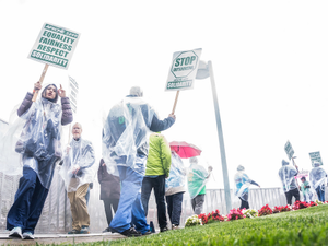 UC San Diego Labor Strike