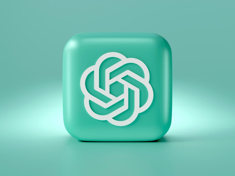 ChatGPT Logo In 3D. Feel free to contact me through email mariia@shalabaieva.com