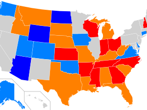 Map of US Voter ID Laws by State