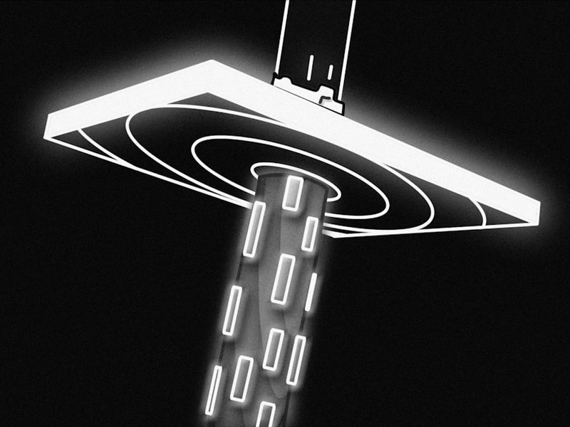 An artist’s illustration of artificial intelligence (AI). This image explores generative AI and how it can empower humans with creativity. It was created by Winston Duke as part of the Visualising AI project launched by Google DeepMind.