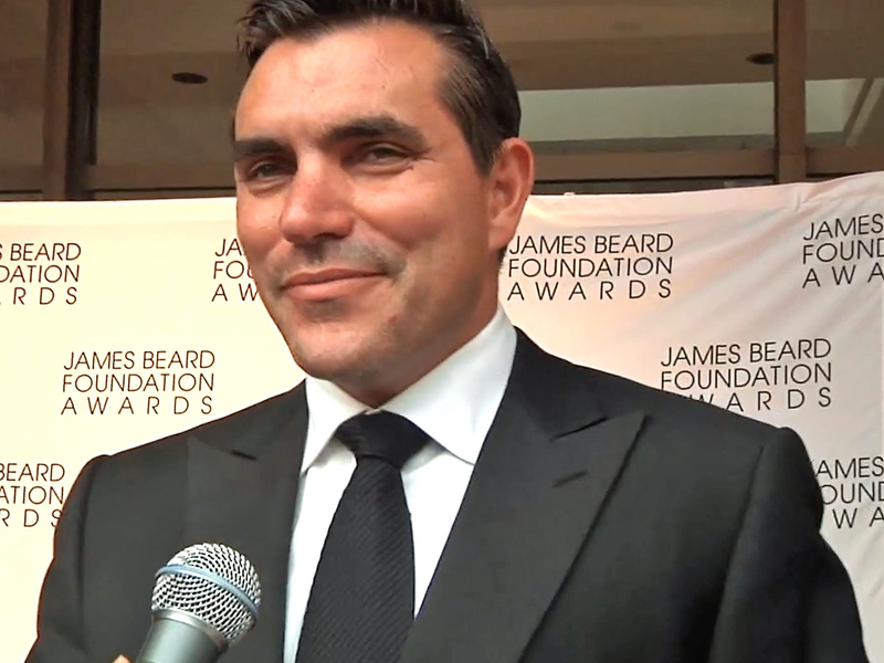 Todd English at James Beard Awards 2010