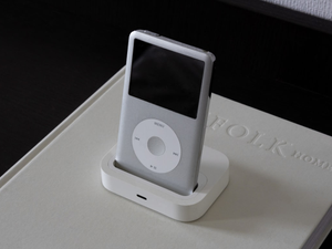 iPod Classic placed on a Kinfolk book.