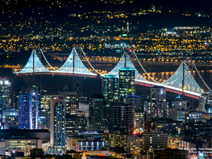 The Bay Lights - Twin Peaks