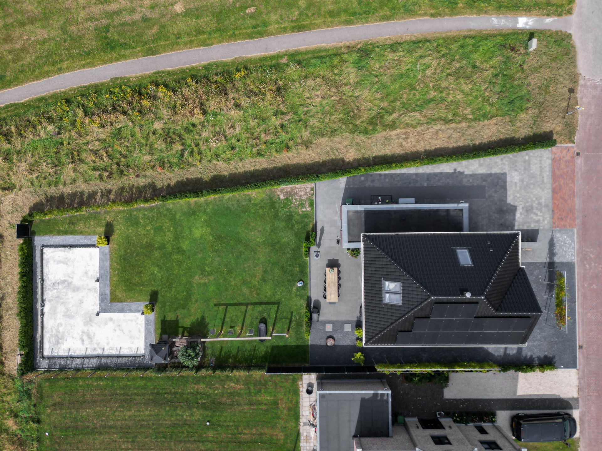 Tuin of omgeving Lignestraat 31, Grootegast